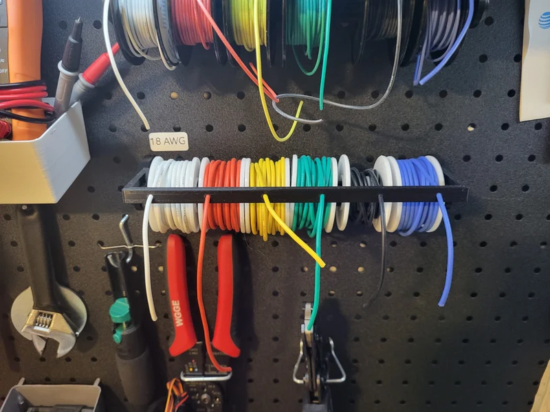 Support de câble polyvalent pour panneau d'outils
