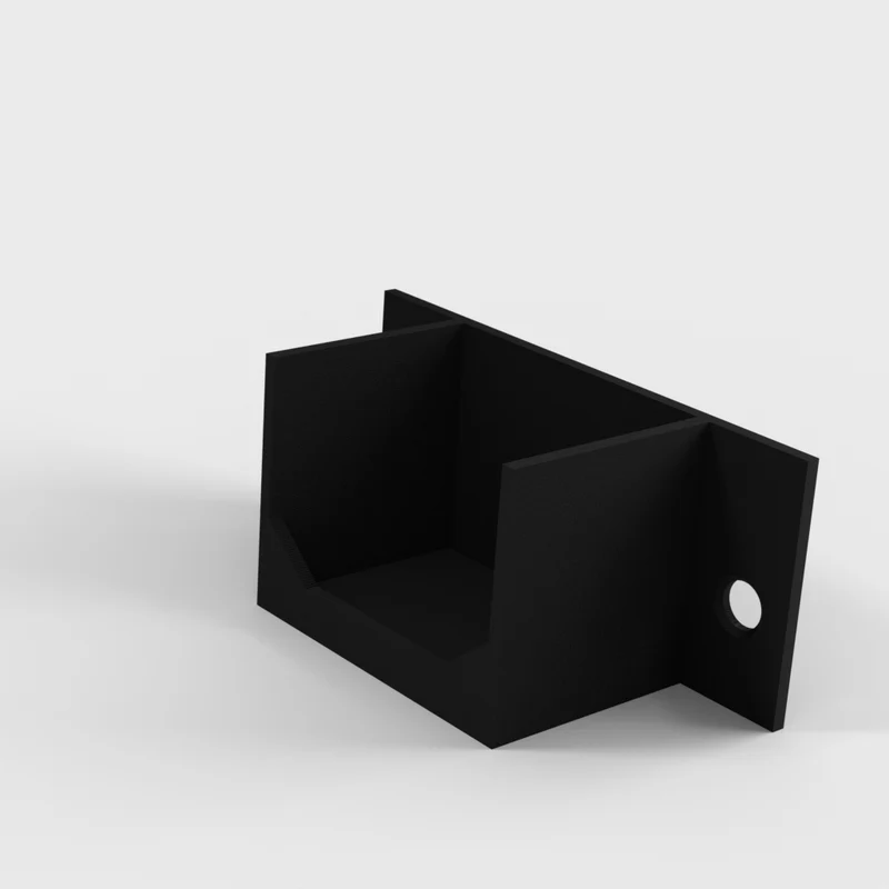 Support de prise de courant sous le bureau