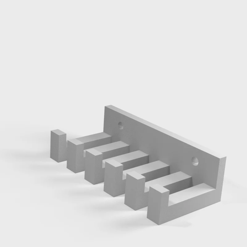 Support de câble à 5 fentes pour câbles USB