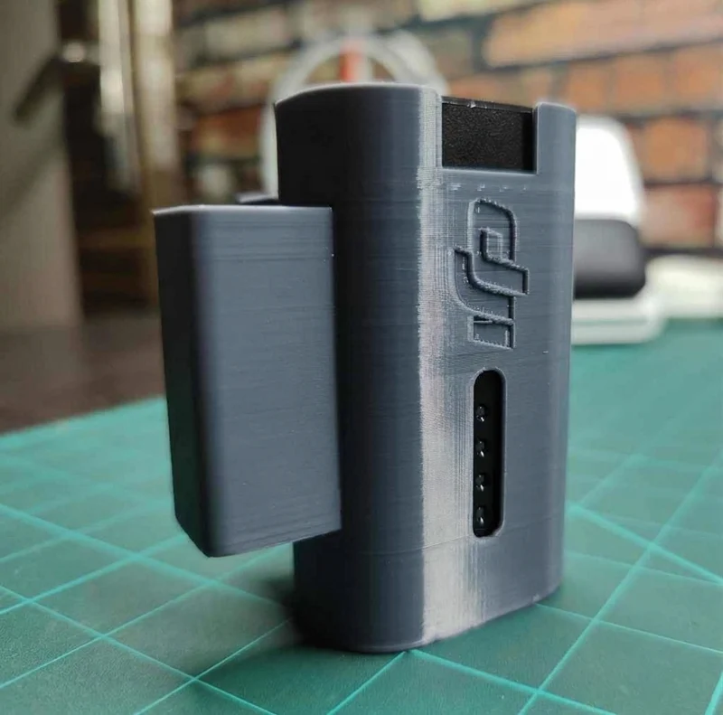 Support de batterie DJI Goggles 2 avec gestion des câbles