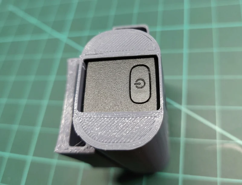 Support de batterie DJI Goggles 2 avec gestion des câbles