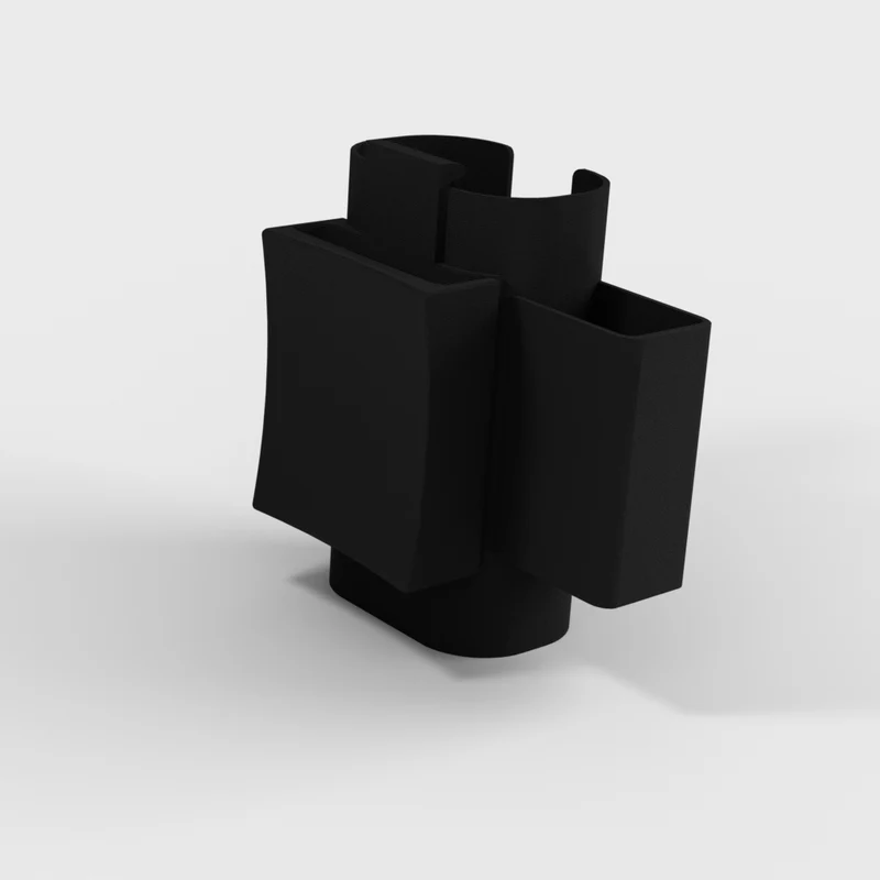 Support de batterie DJI Goggles 2 avec gestion des câbles
