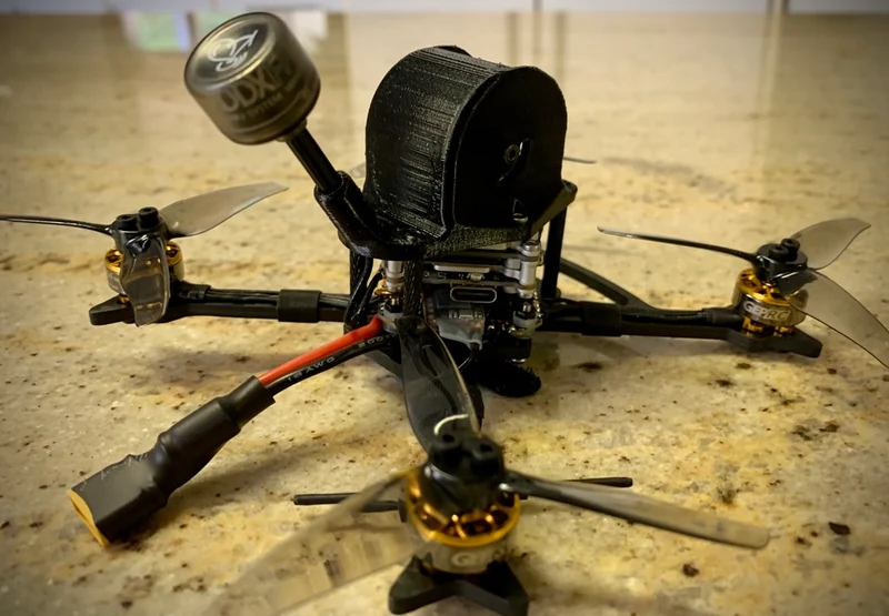 Pyrodrone UL3 Caddx Vista Canopy