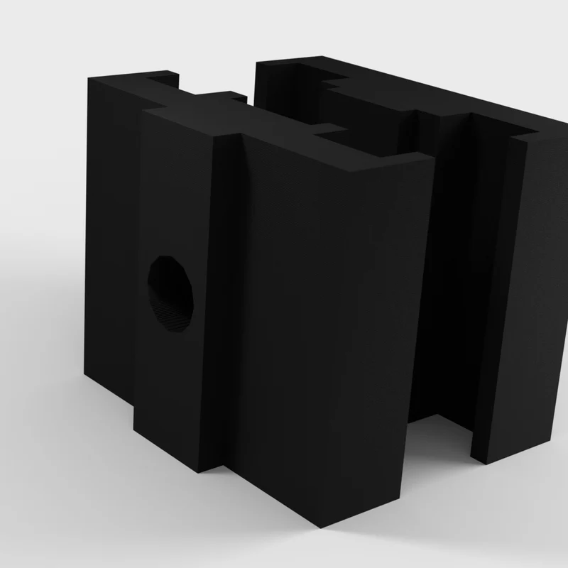 Support de câble pratique en deux parties pour imprimantes 3D