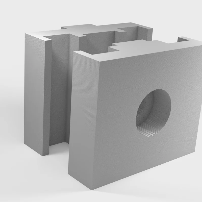 Support de câble pratique en deux parties pour imprimantes 3D