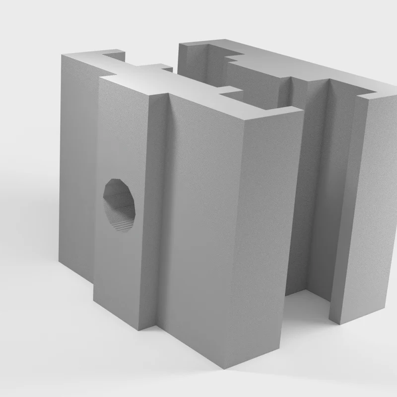 Support de câble pratique en deux parties pour imprimantes 3D
