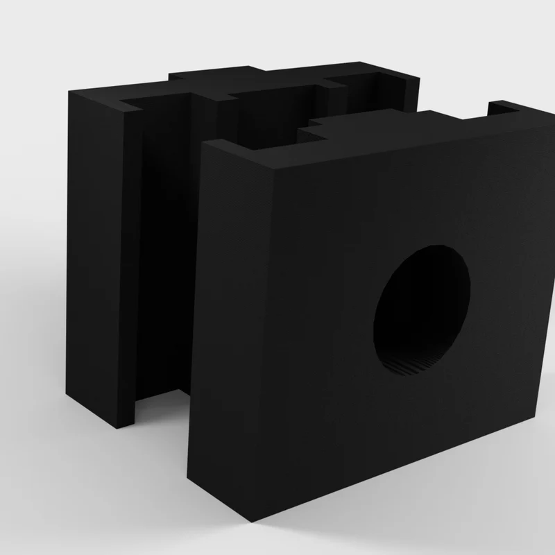 Support de câble pratique en deux parties pour imprimantes 3D