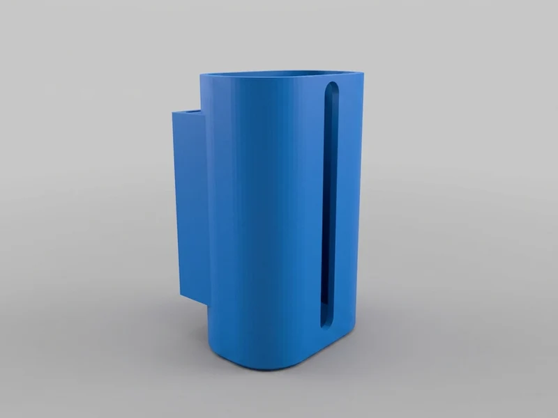 Support de batterie pour lunettes DJI avec organisation des câbles
