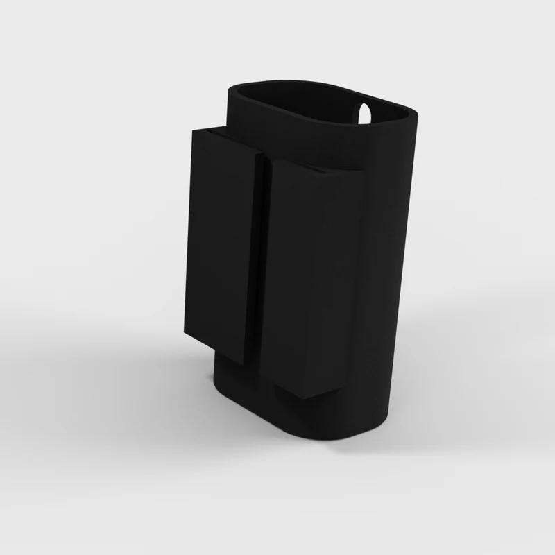 Support de batterie pour lunettes DJI avec organisation des câbles