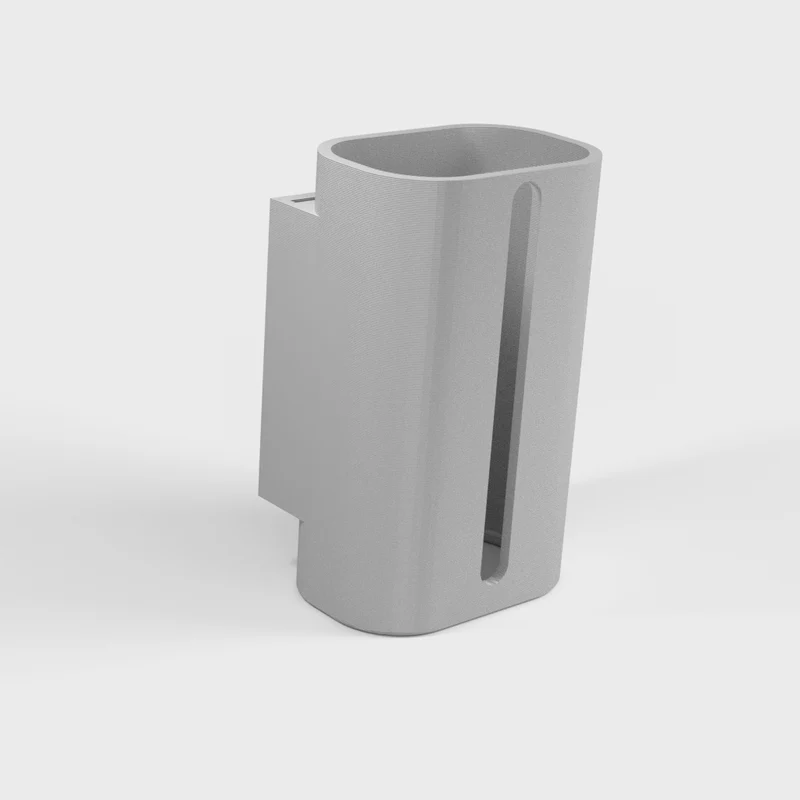 Support de batterie pour lunettes DJI avec organisation des câbles