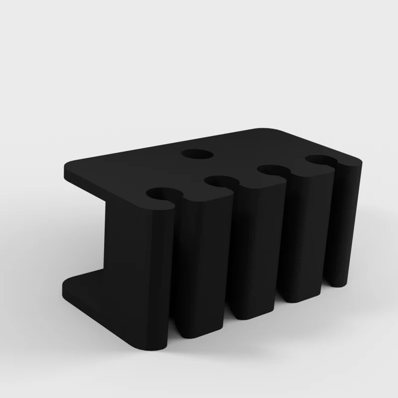 Support de câble pour câbles de charge – Convient aux bureaux de 25 mm/1"