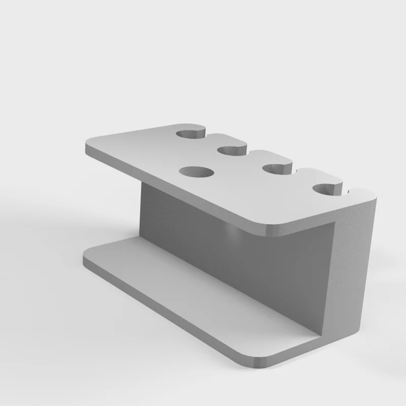 Support de câble pour câbles de charge – Convient aux bureaux de 25 mm/1"