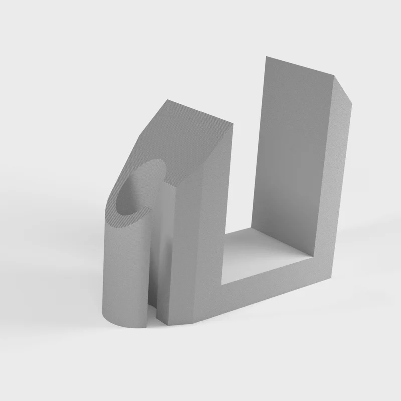 Support de câble simple pour plans de travail