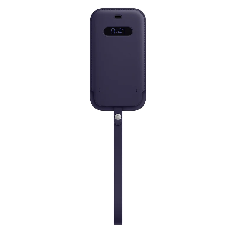 Apple iPhone 12 | 12 Pro coque en cuir - Violet profond