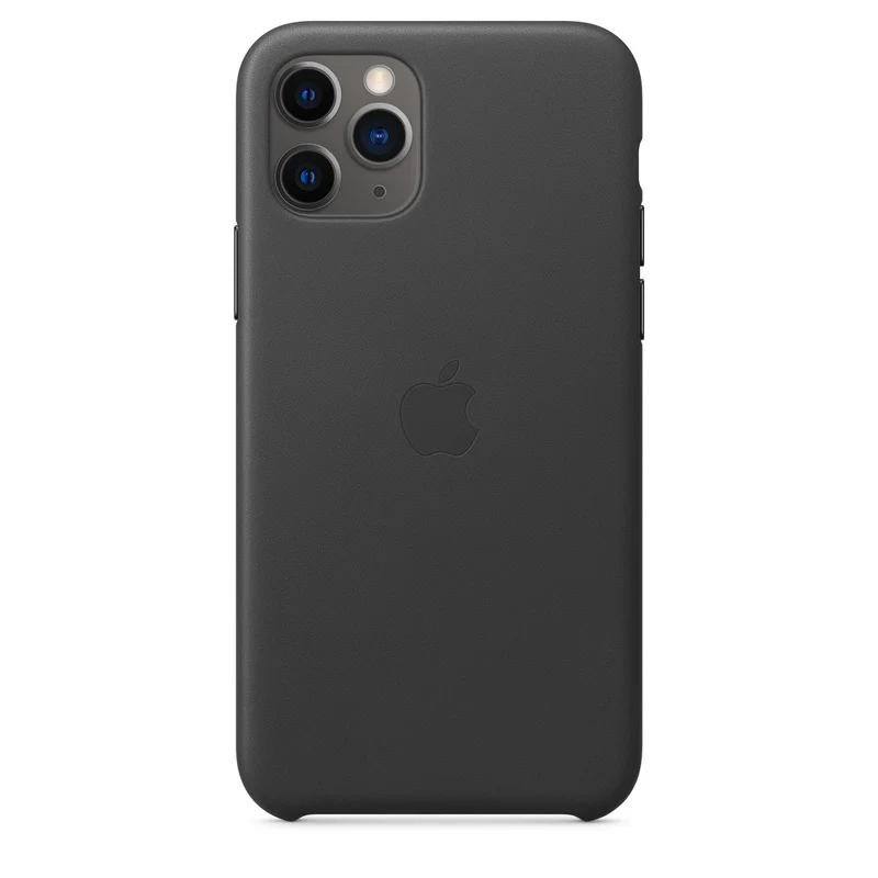 Apple iPhone 11 Pro coque en cuir - Noir