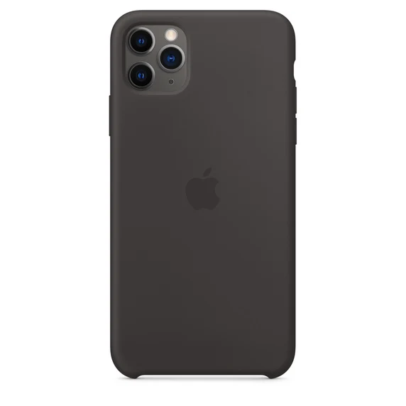 Apple iPhone 11 Pro Max Silicone Case - Noir Authentique Nouveau