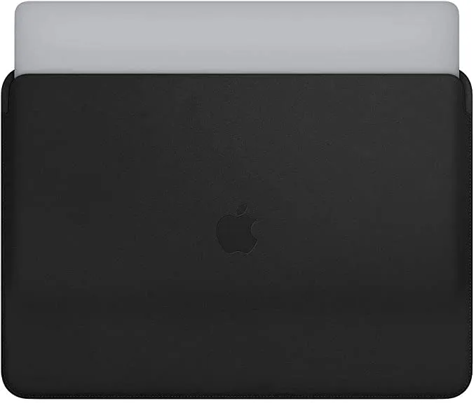 Apple Housse en cuir pour MacBook Pro 15"- Noir - Neuf