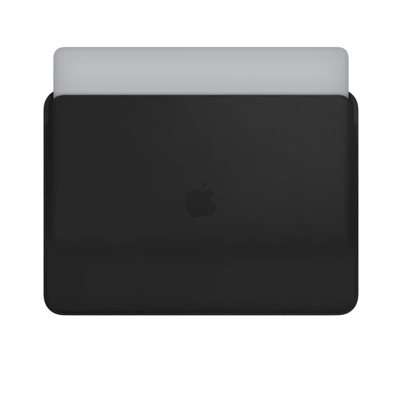 Apple Housse en cuir pour MacBook Pro 16"- Noir - Neuf