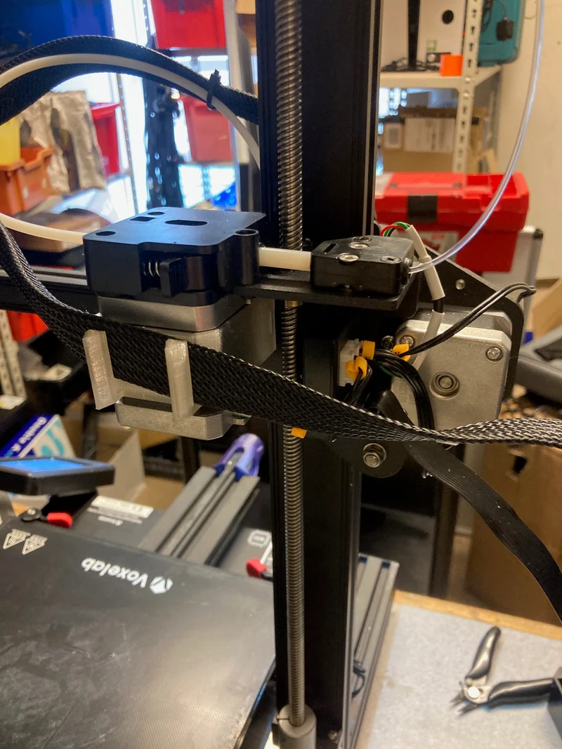 Support de câble ruban Nema - Gestion optimisée des câbles pour imprimantes 3D