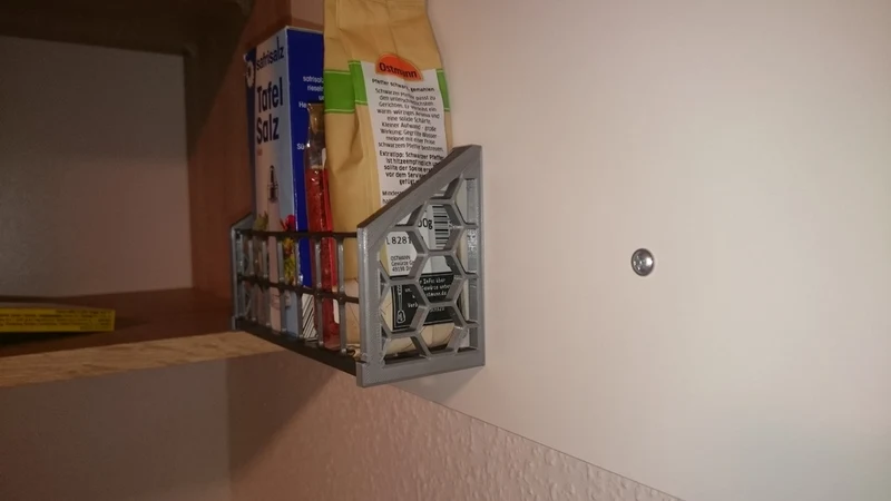 Étagère à épices compacte pour un rangement efficace