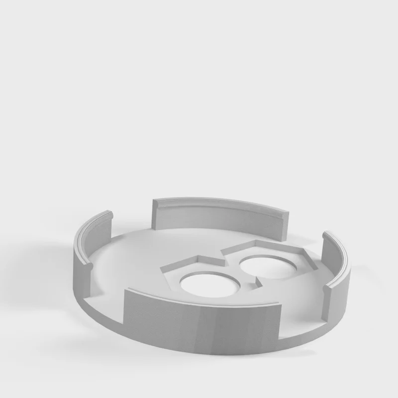 Support de caméra pour babyphone avec trou décalé