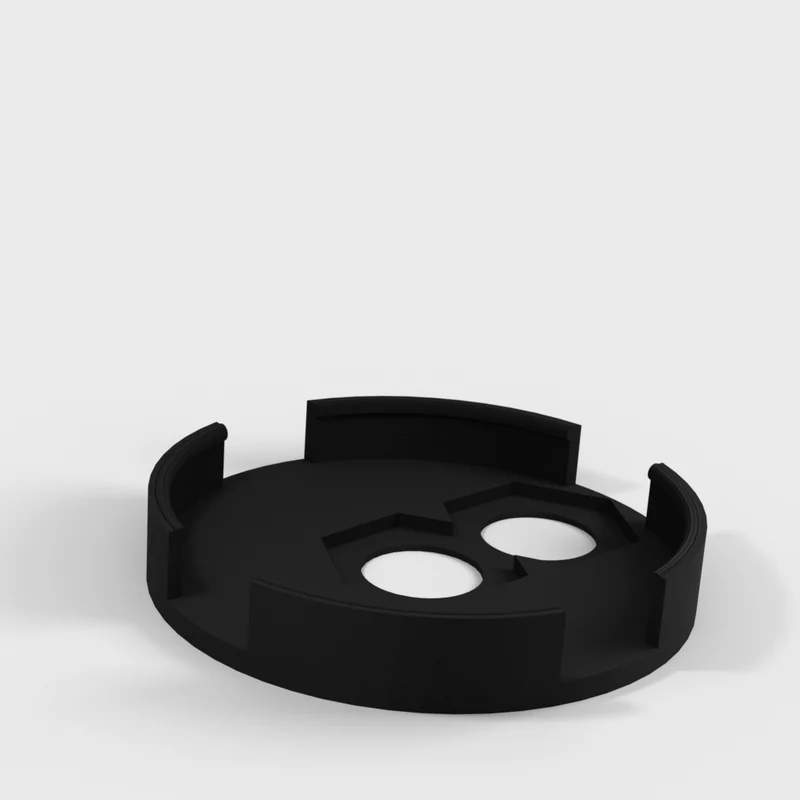 Support de caméra pour babyphone avec trou décalé
