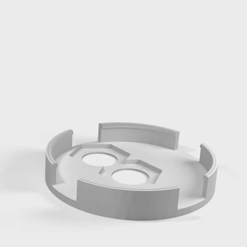 Support de caméra pour babyphone avec trou décalé
