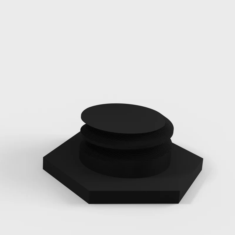 Support de caméra pour babyphone avec trou décalé