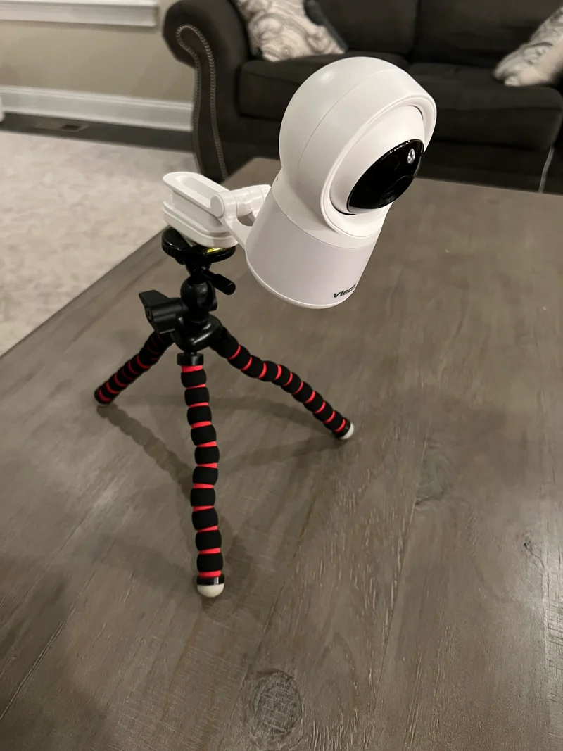 Caméra de moniteur pour bébé Vtech avec adaptateur de support