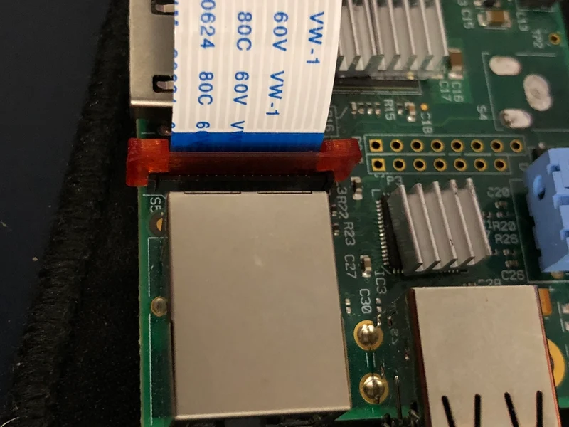 Clips de remplacement pour câble plat Raspberry Pi