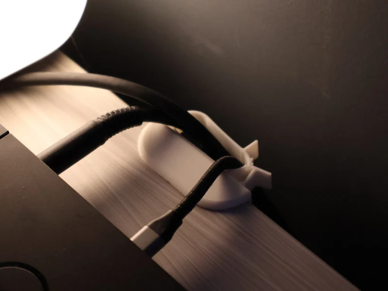 Clips de câble de bureau Snug Fit