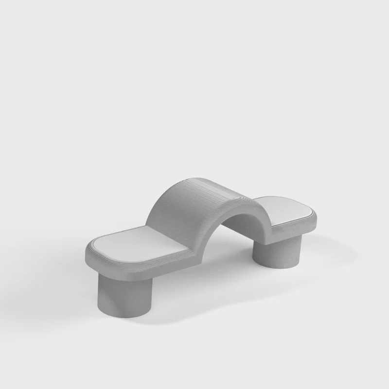 Clips de câble à 2 broches pour panneau perforé - Gestion optimale des câbles