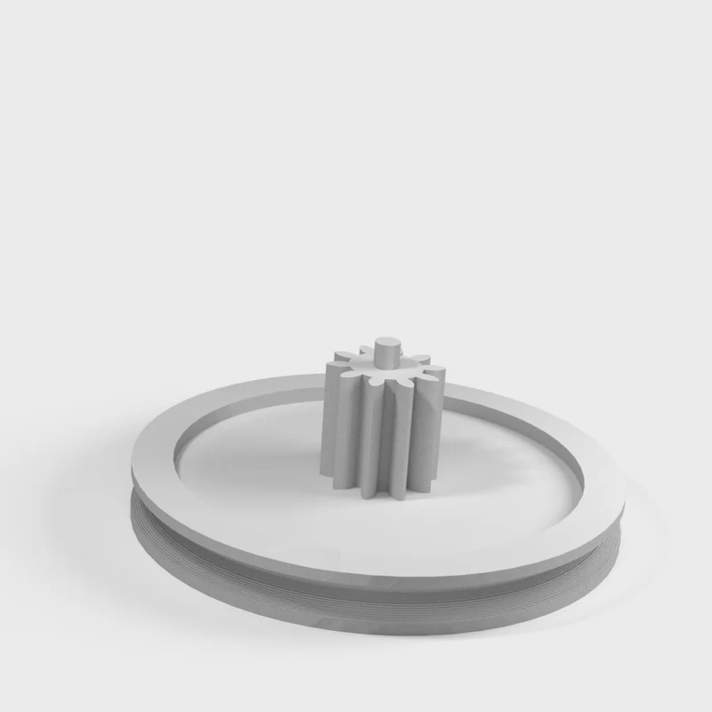 Engrenage de tiroir de pièces de rechange pour Philips Marantz CDM4 (2 pièces)