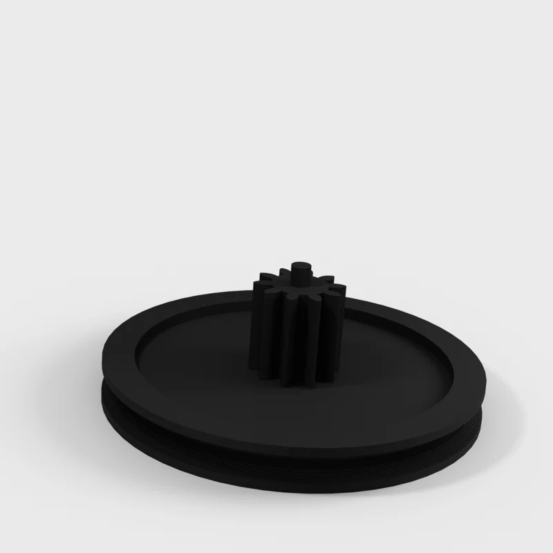 Engrenage de tiroir de pièces de rechange pour Philips Marantz CDM4 (2 pièces)