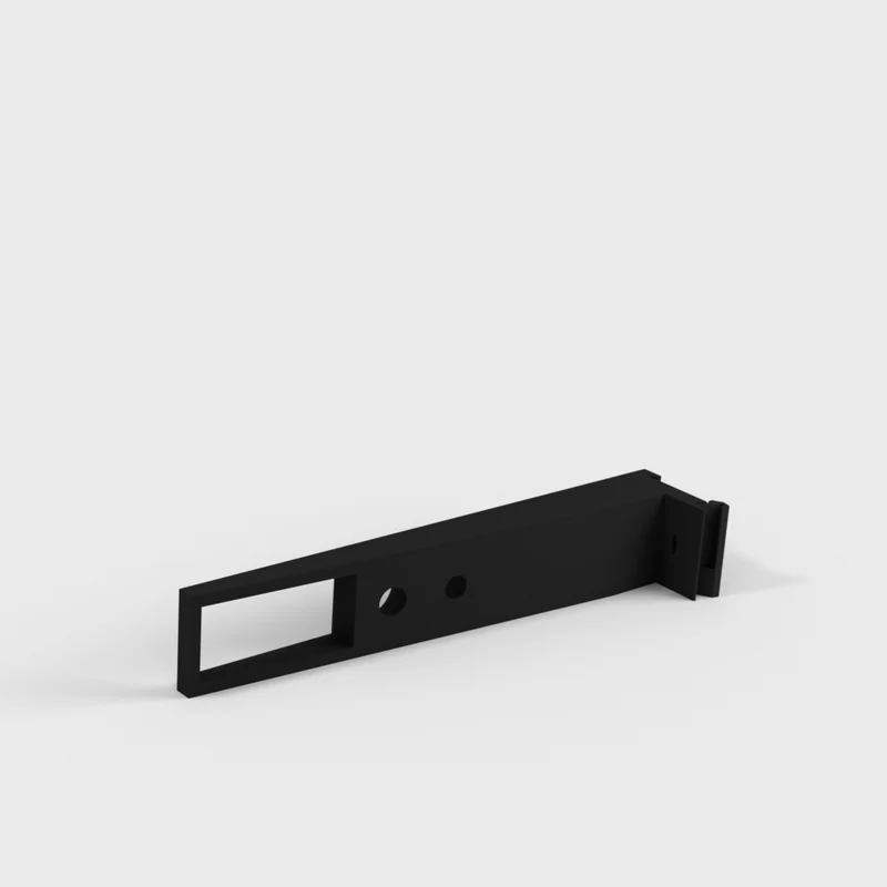 Support de distributeur sur rail DIN - 2 en 1