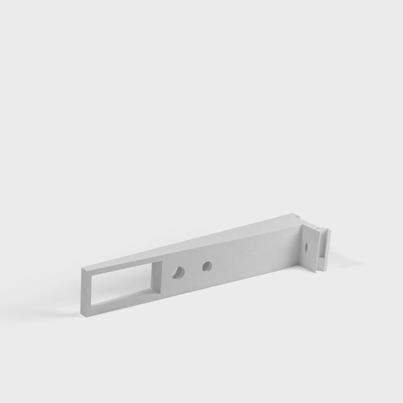 Support de distributeur sur rail DIN - 2 en 1
