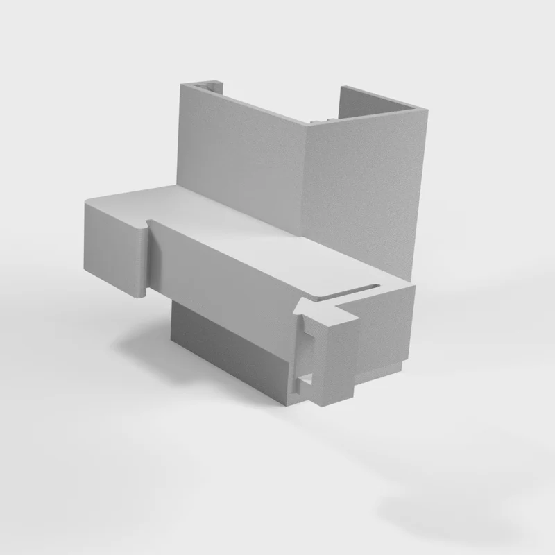 Support de rail DIN pour ESP 01S et module de relais