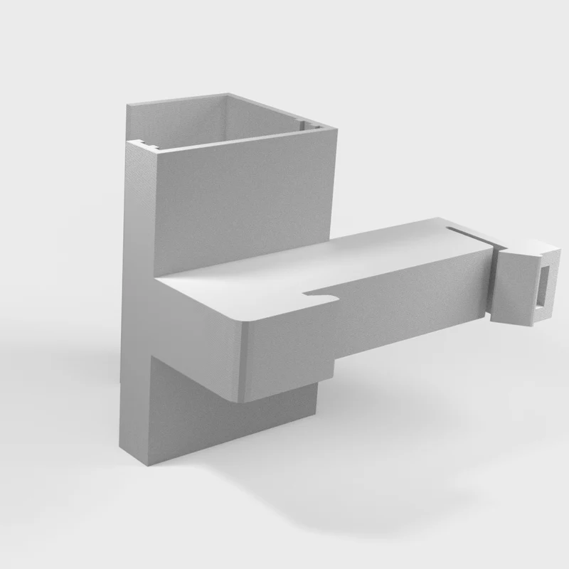 Support de rail DIN pour ESP 01S et module de relais