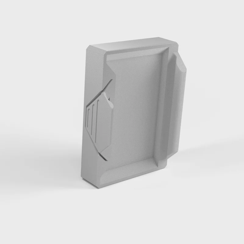 Boîte de carte SD pratique avec fermeture à clip