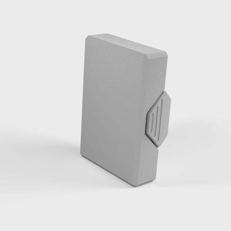 Boîte de carte SD pratique avec fermeture à clip