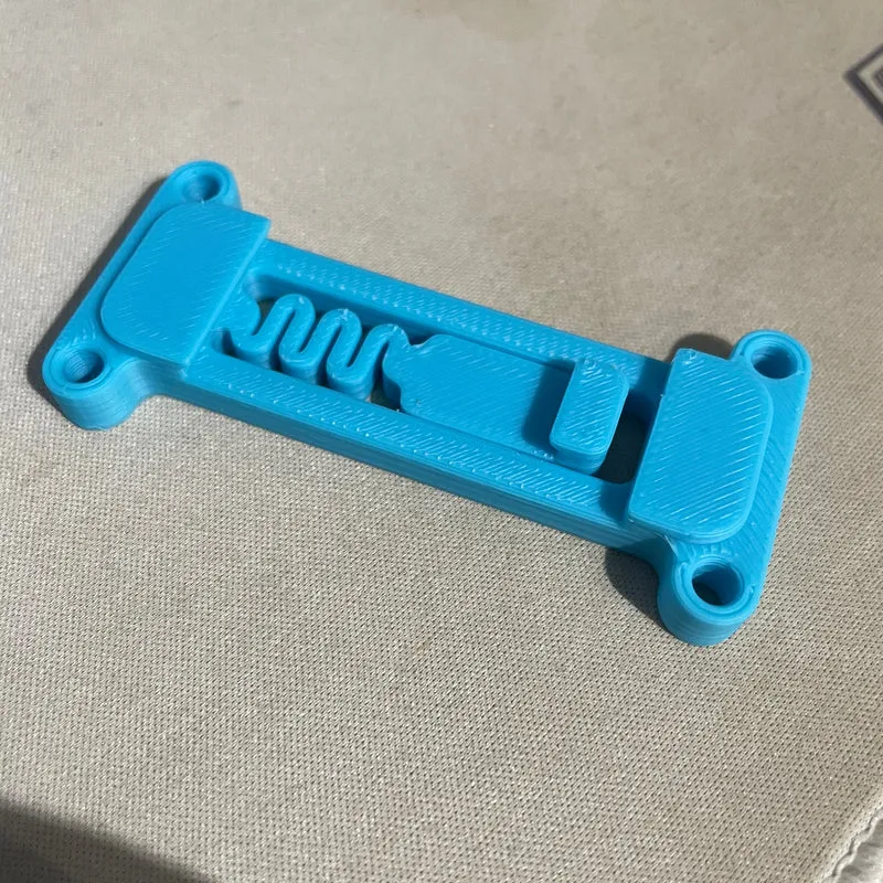 Support de rail DIN Raspberry Pi Zero 2 W à profil bas