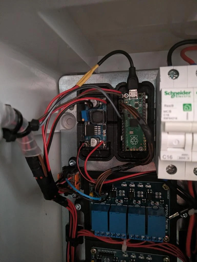 Adaptateur de montage sur rail DIN Raspberry Pi Pico