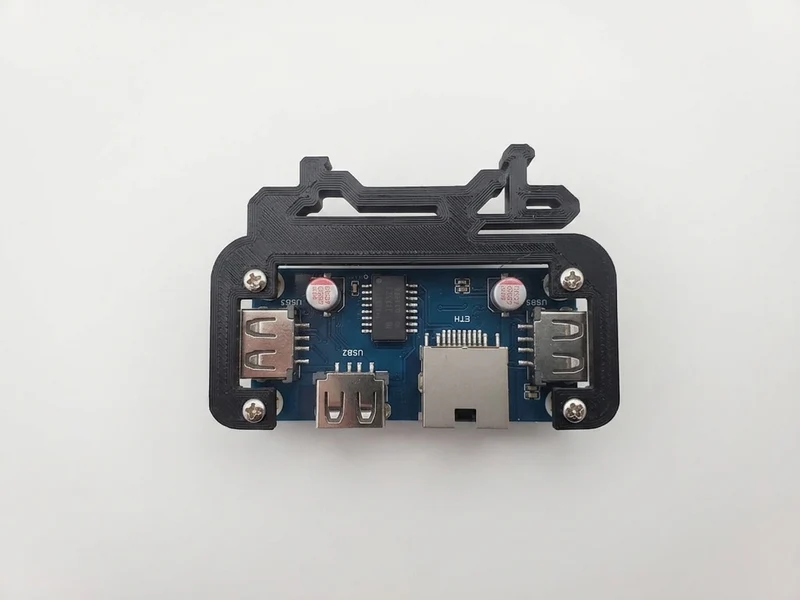 Support de rail DIN vertical pour Raspberry Pi Zero et Zero 2 W