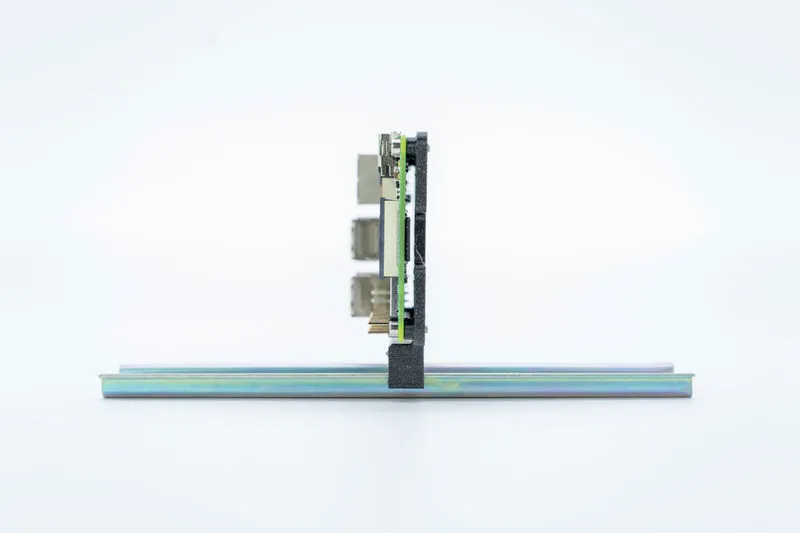 Support de montage hexagonal sur rail DIN Raspberry Pi