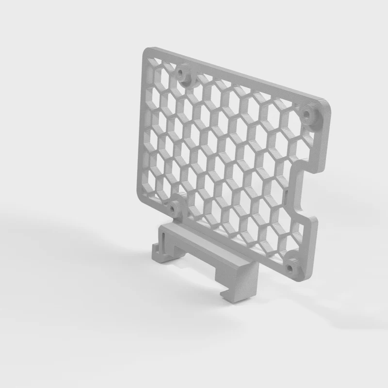 Support de montage hexagonal sur rail DIN Raspberry Pi