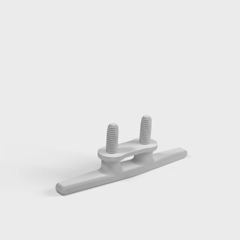 Taquet de bateau pour une utilisation facile avec boulons M6 intégrés