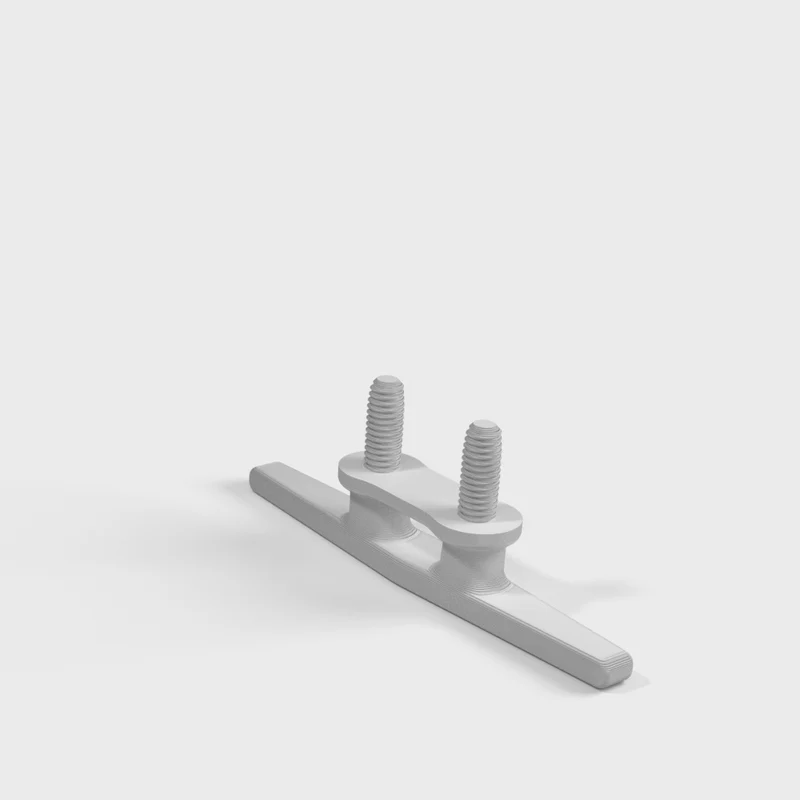 Taquet de bateau pour une utilisation facile avec boulons M6 intégrés
