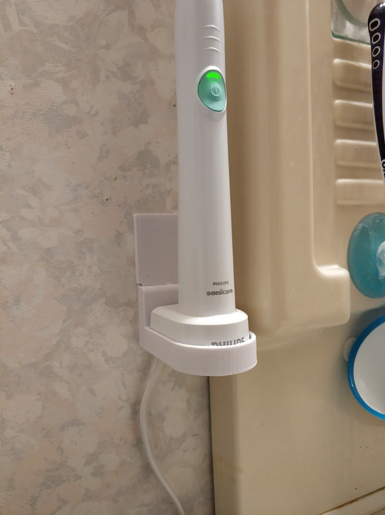 Support mural adhésif pour chargeur Philips Sonicare