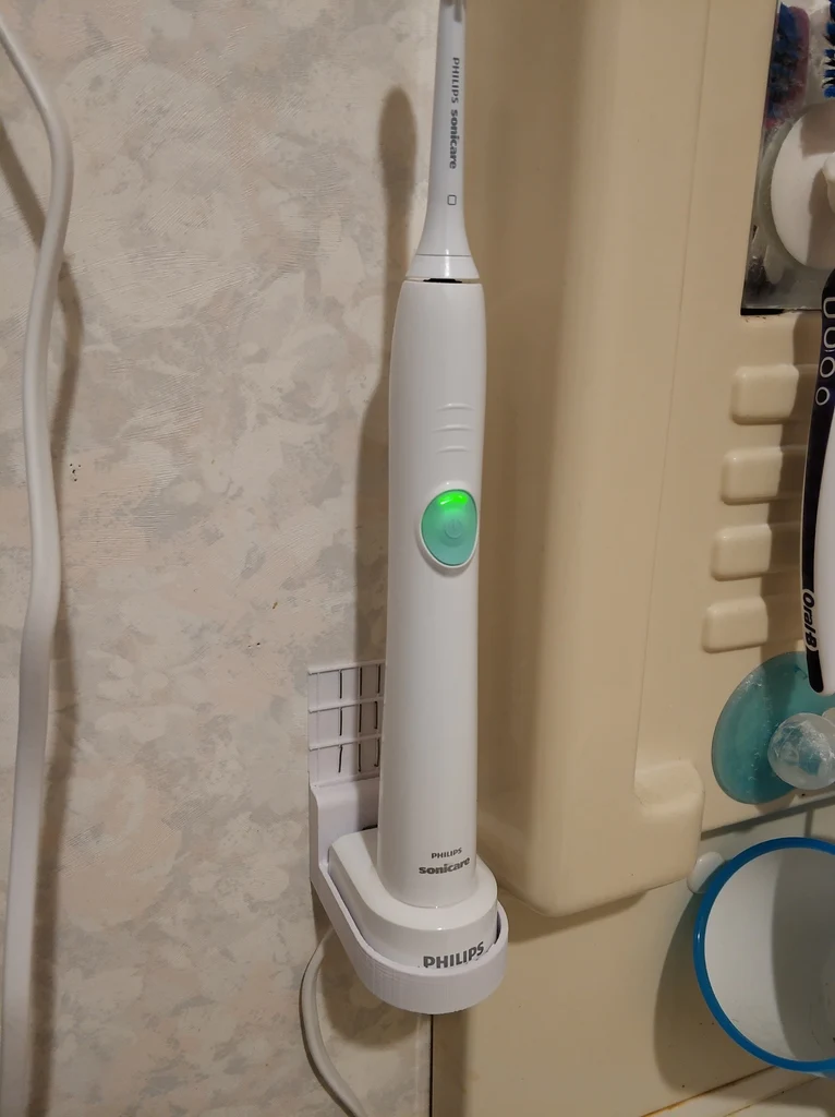 Support mural adhésif pour chargeur Philips Sonicare