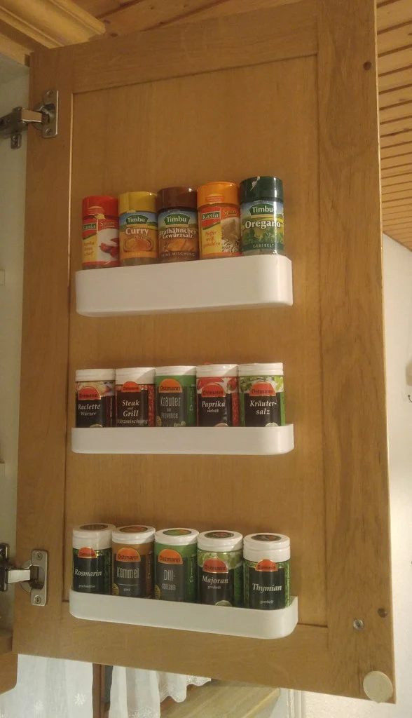 Étagère à épices pour 5 pots à épices
